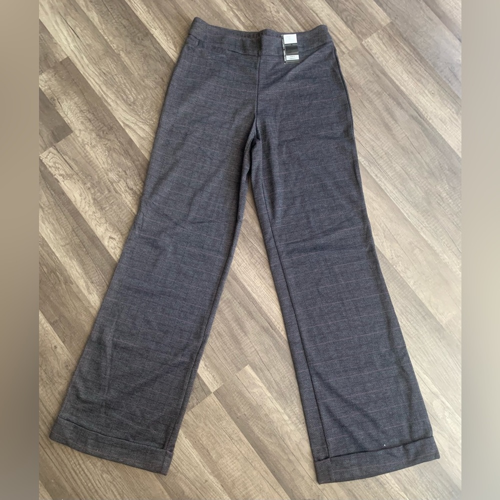 New York and Company Trousers Pin Striped